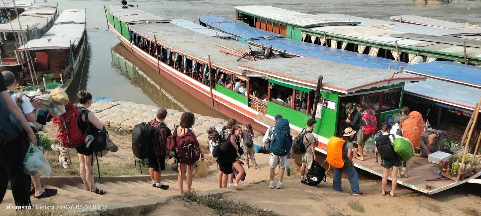 Slow Boat Chiang Rai to Luang Prabang