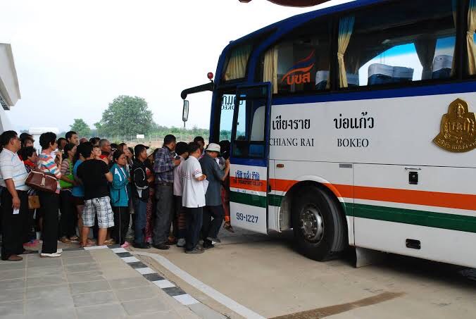 Bus to Luang Prabang